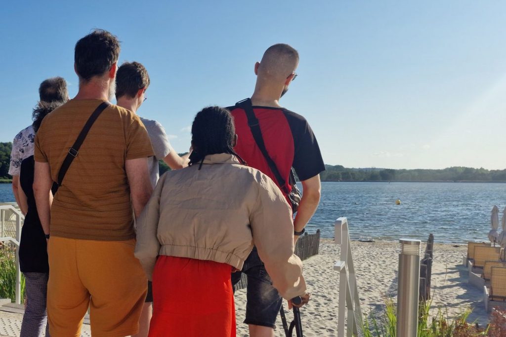 Le nouveau local d'O'Pluriel à Eaubonne, le jour de l'inauguration